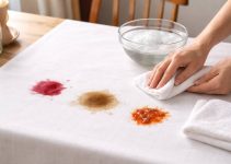 Cómo quitar manchas difíciles de vino, café y salsa en manteles y servilletas sin estropearlos
