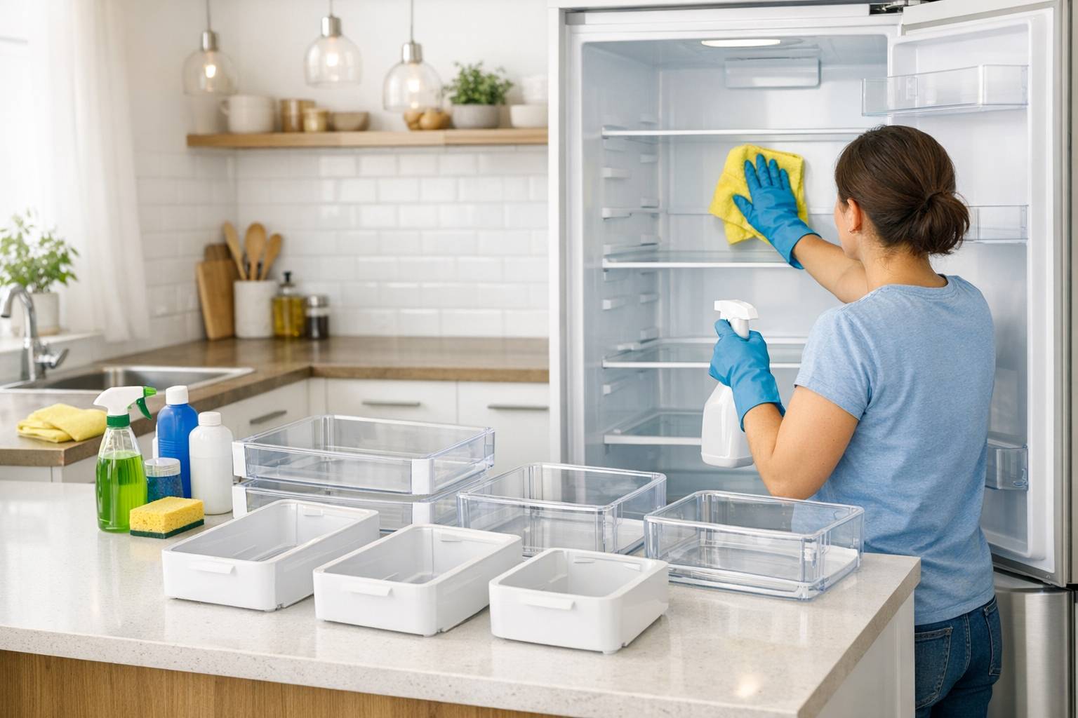 Limpieza profunda de la nevera: guía paso a paso para eliminar malos olores y bacterias